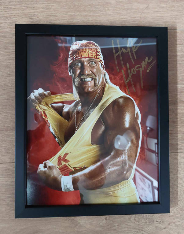 Autographe d'Hulk Hogan