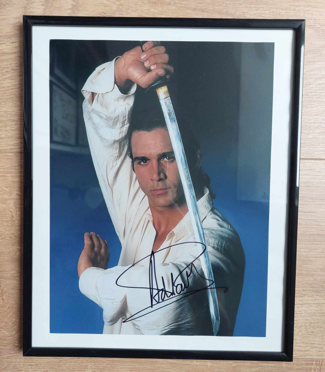 Autographe d'Adrian Paul - Highlander