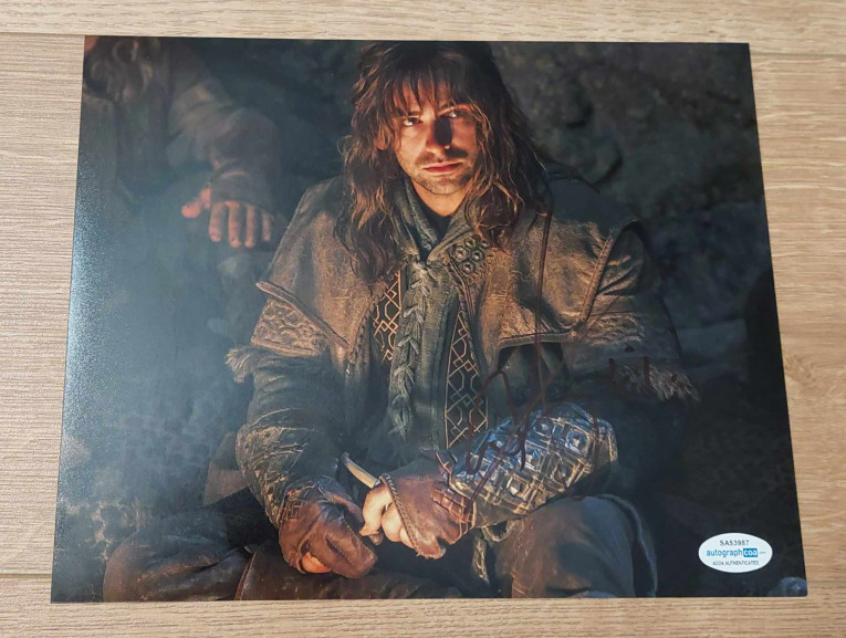 Autographe d'Aidan Turner - The Hobbit
