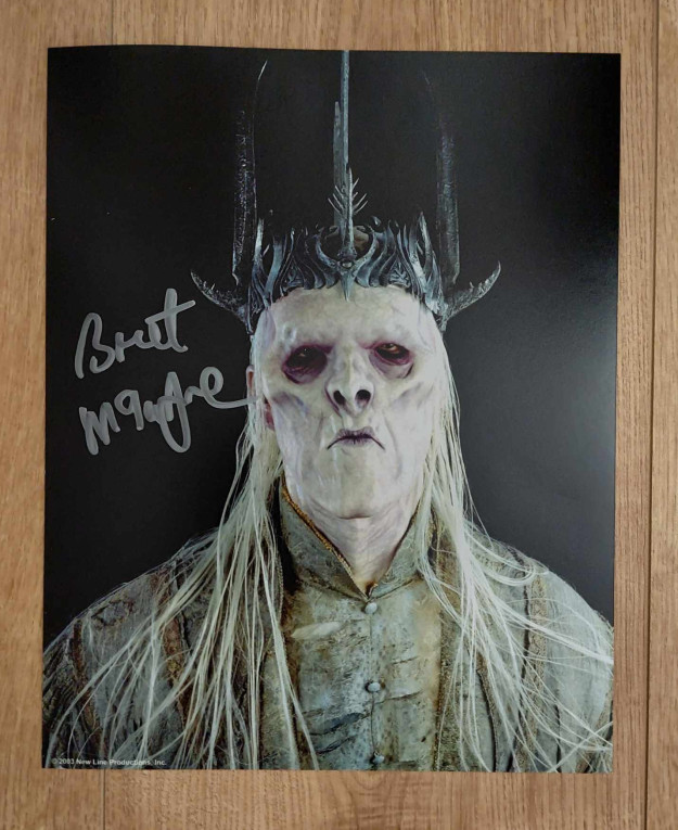 Autographe de Brent McIntyre - The Lord of the Rings