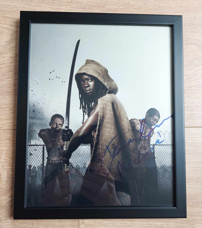 Autographe de Danai Gurira - The Walking Dead