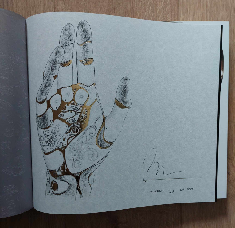 Dédicace de Robert Rodriguez - Alita Battle Angel, The Art and Making of the Movie