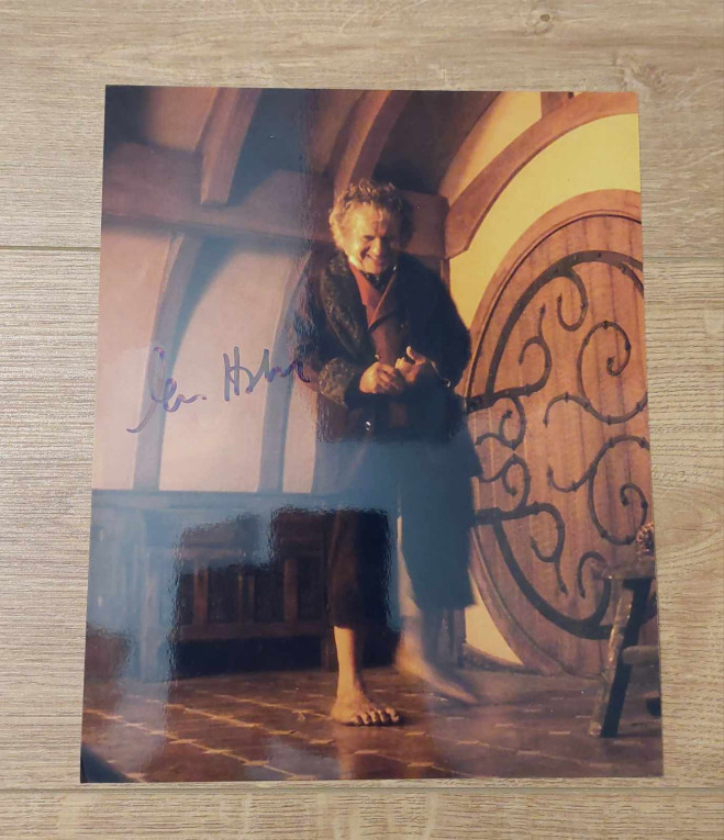 Autographe de Ian Holm - The Lord of the Rings