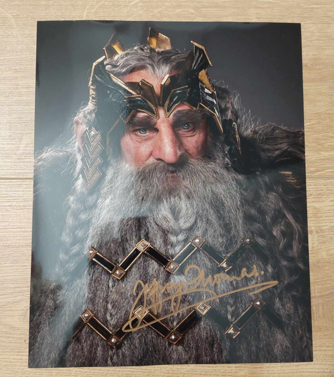 Autographe de Jeffrey Thomas - The Hobbit