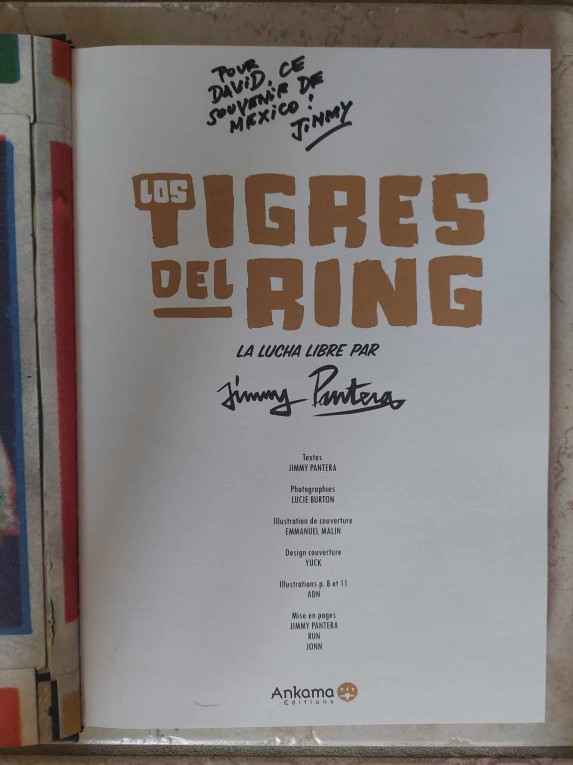 Dédicace de Jimmy Pantera