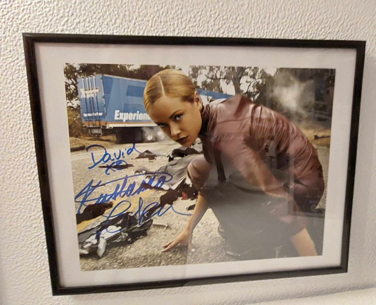 Autographe de Kristanna Loken - Terminator 3