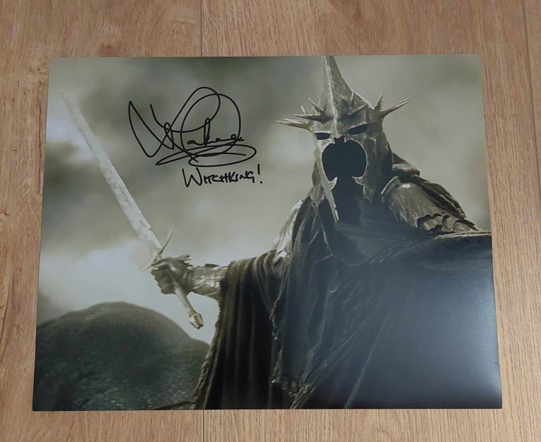 Autographe de Lawrence Makoare - The Lord of the Rings