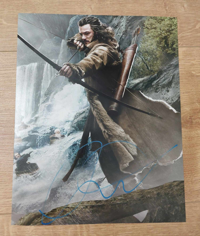 Autographe de Luke Evans - The Hobbit