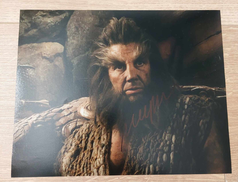 Autographe de Mikael Persbrandt - The Hobbit