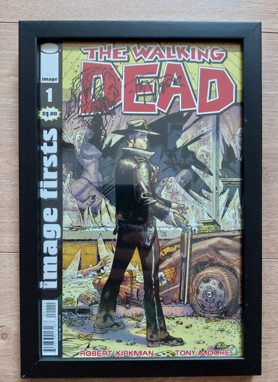 Dédicace de Tony Moore - The Walking Dead 1 Image Firsts