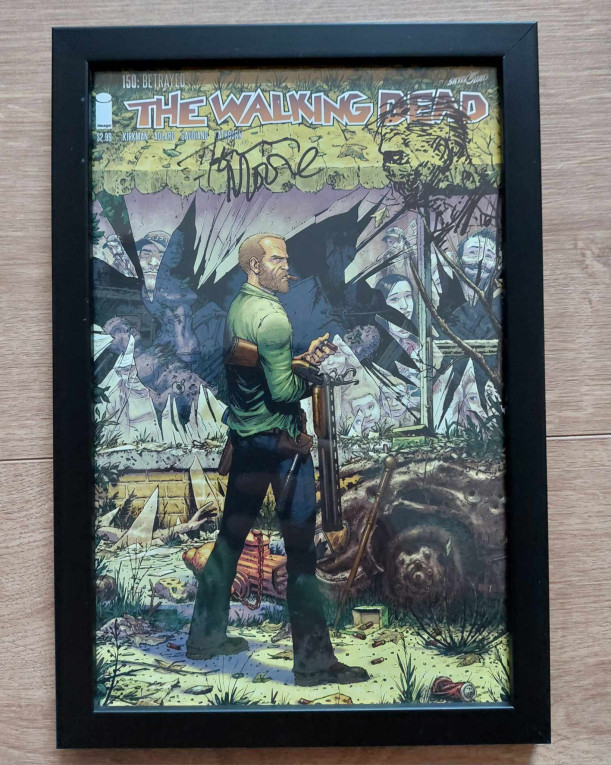 Dédicace de Tony Moore - The Walking Dead 150 Image Firsts