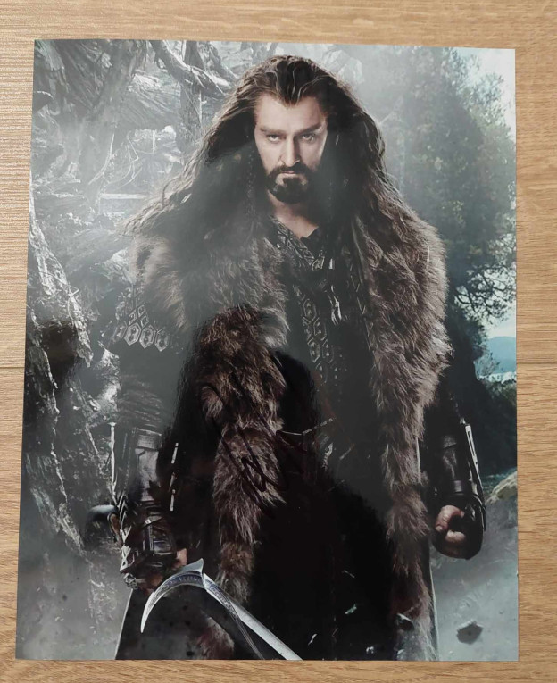 Autographe de Richard Armitage - The Hobbit