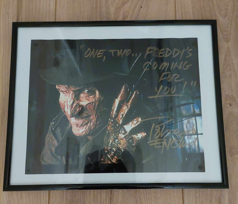 Autographe de Robert Englund