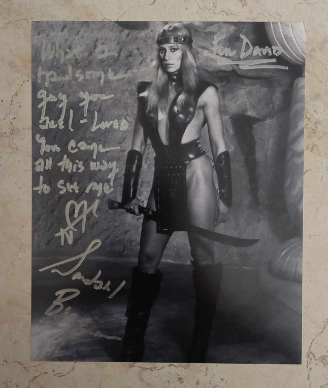 Autographe de Sandhal Bergman - Valeria 2