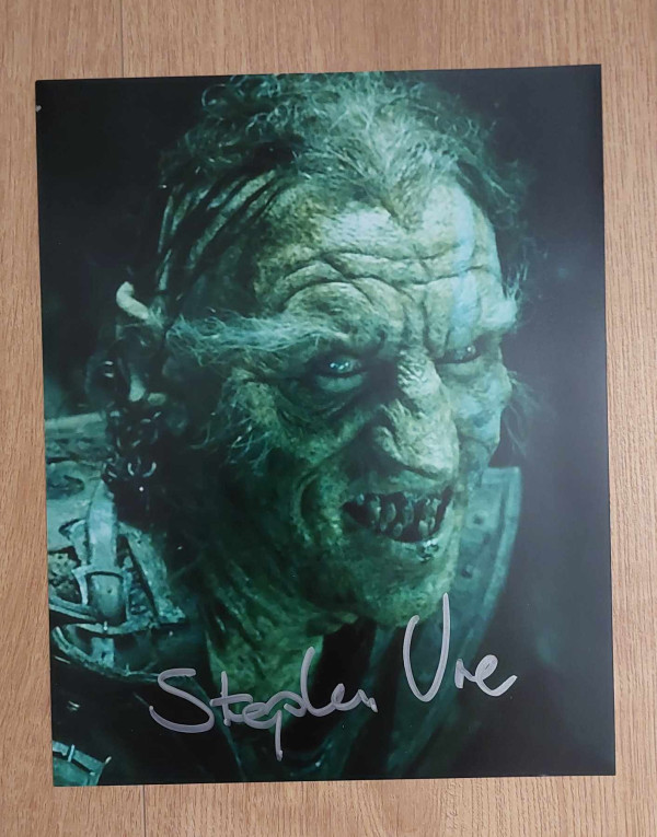 Autographe de Stephen Ure - The Lord of the Rings