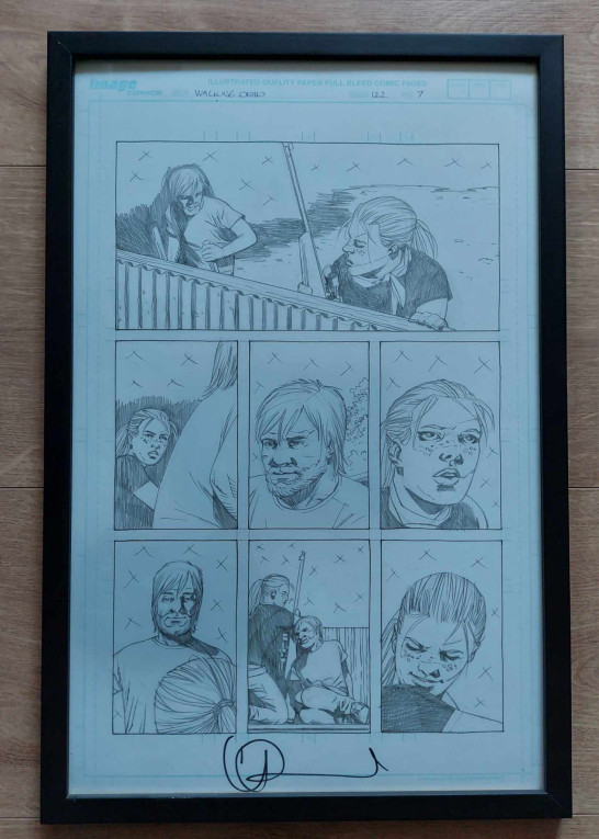 The Walking Dead - Planche originale