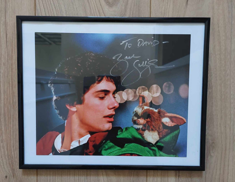 Autographe de Zach Galligan - Gremlins