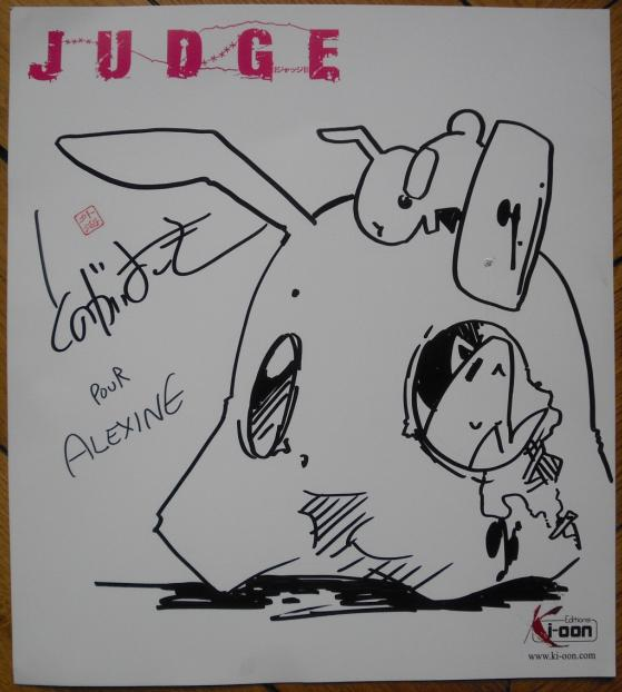 Dédicace Judge