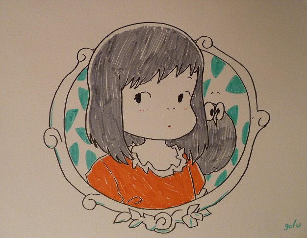 La Balade de Yaya - Dessin sur feuille
