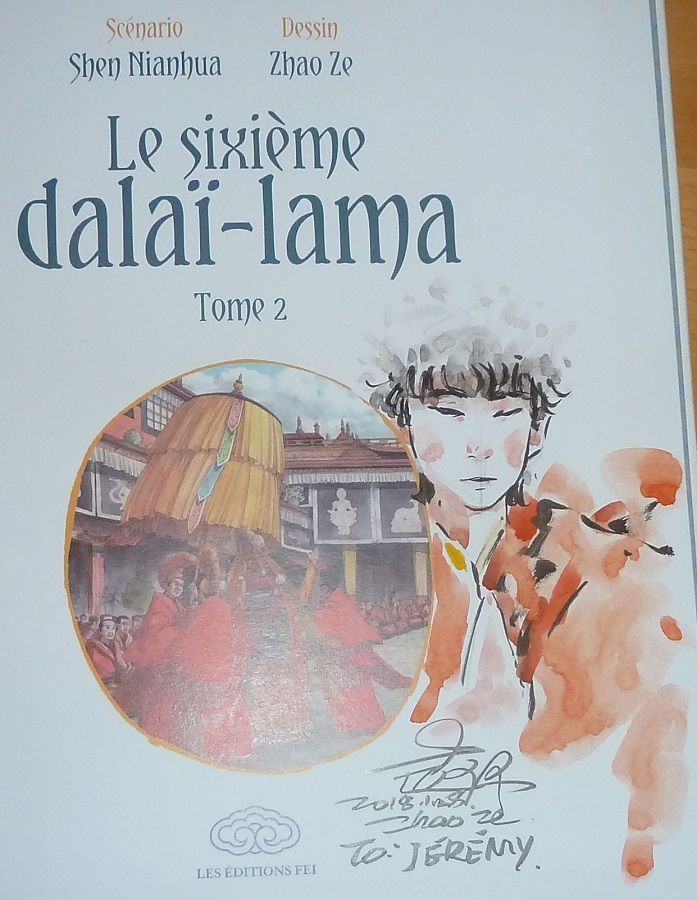 Le sixième Dalai Lama, tome 2