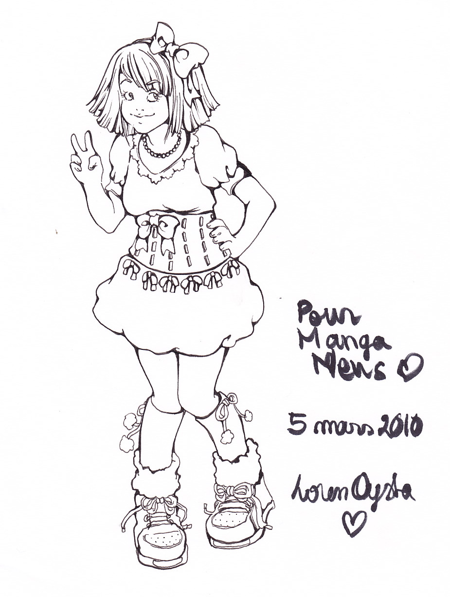 Loren Oysta chez Manga-News mars 2010