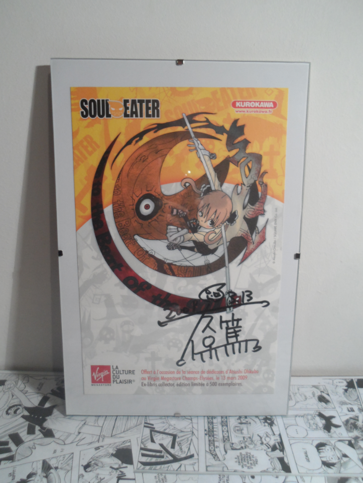 Dédicace d'Atsushi Ohkubo - Soul Eater