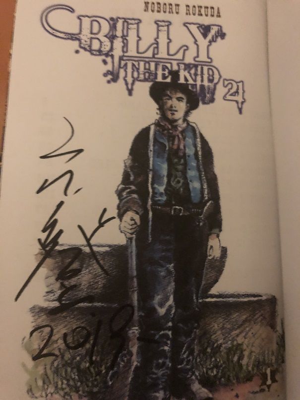Signature ROKUDA dans Billy the Kid 21