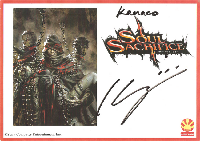 Dédicace Keiji Inafune à Japan Expo (2012)