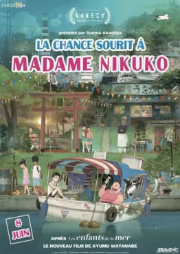manga animé - Chance sourit à Madame Nikuko (la)