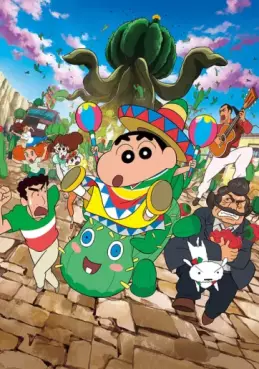 Manga - Manhwa - Crayon Shin-chan - Mon histoire émouvante. L'attaque du cactus (Film 23)