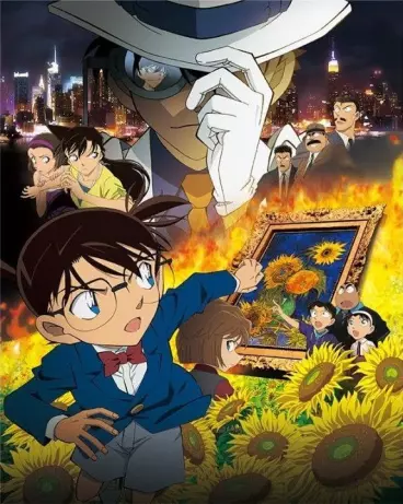 anime manga - Détective Conan - Les Tournesols des Flammes Infernales (Film 19)