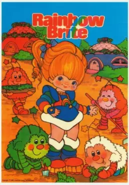 manga animé - Blondine au Pays de l'Arc-en-Ciel - Rainbow Brite