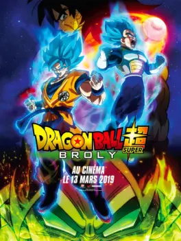 anime - Dragon Ball Super Broly - Combo DVD Blu-Ray - Prestige