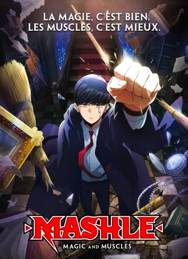 anime manga - Mashle - Magic and Muscles - Saison 1
