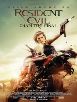 dvd ciné asie - Resident Evil 6 - Chapitre Final