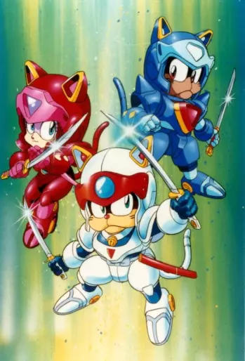 anime manga - Samouraï Pizza Cats