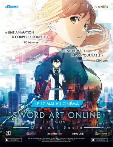 anime manga - Sword Art Online - Film - Ordinal Scale