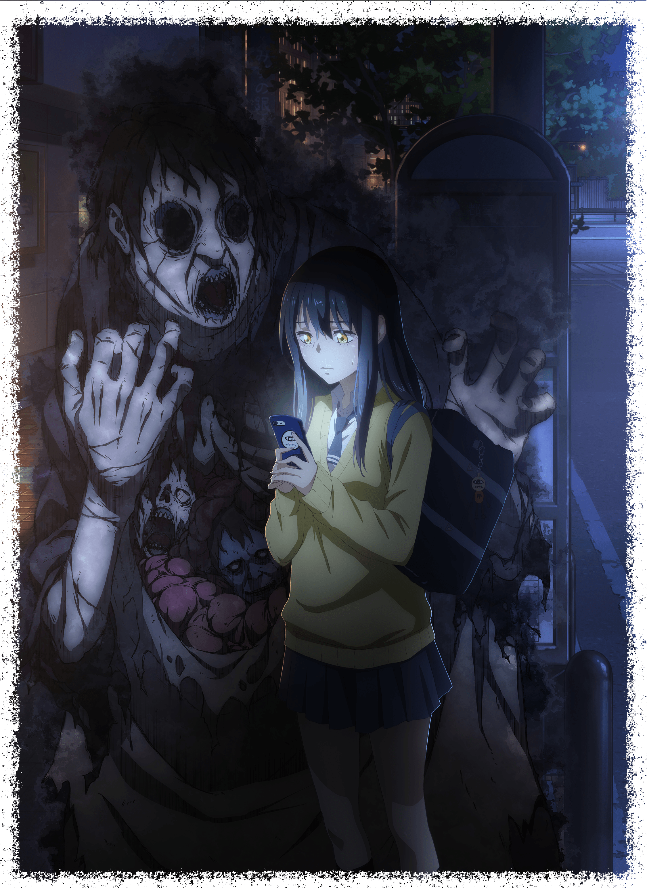 Mieruko-Chan - Slice Of Horror Mieruko-chan-anime-visual-1