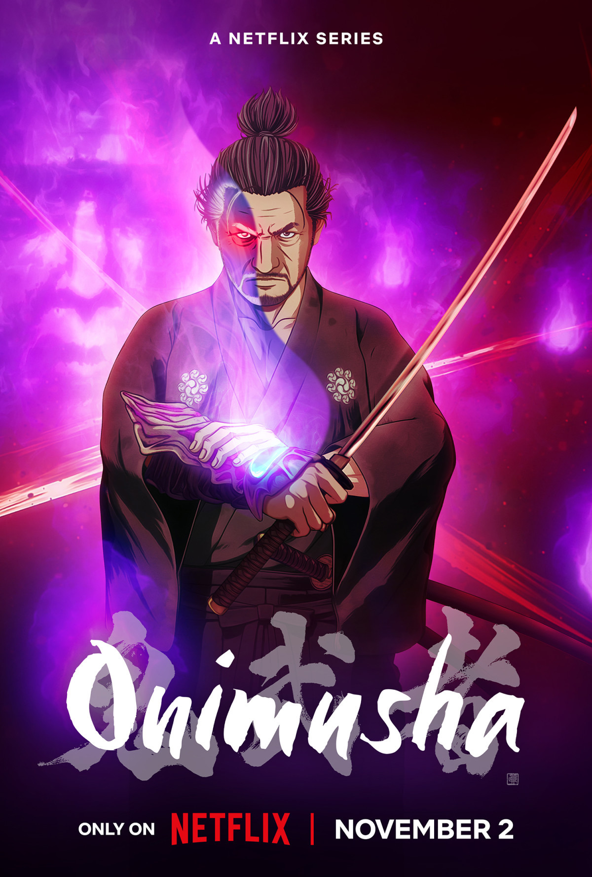Affiche de l'anime Onimusha sur Netflix
