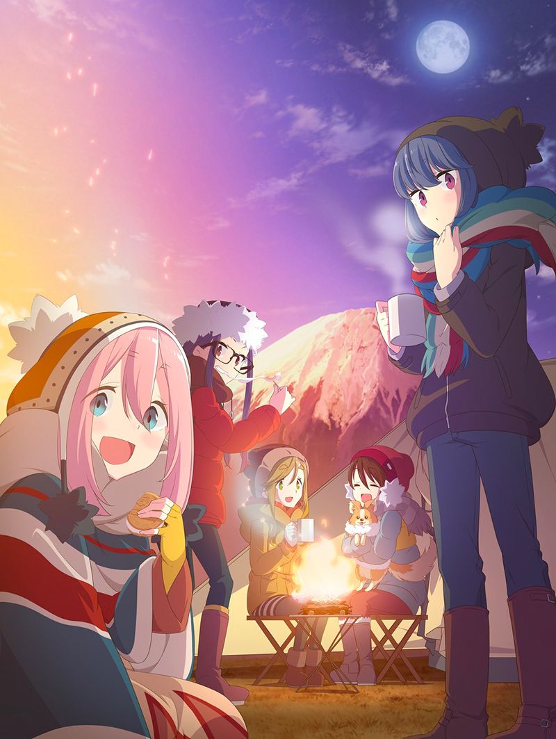 Au Grand Air / Yuru Camp △ Yuru-Camp-anime-saison-1