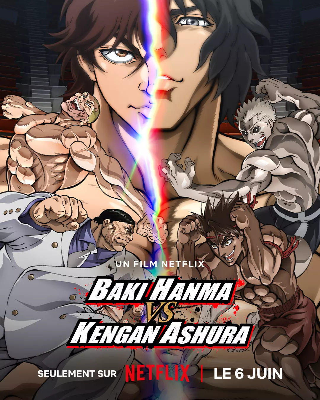 vidéo manga - Baki Hanma VS Kengan Ashura