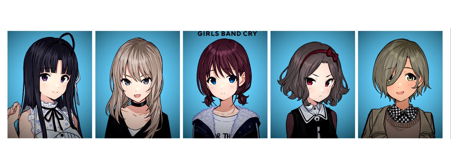 Girls Band Cry - Anime
