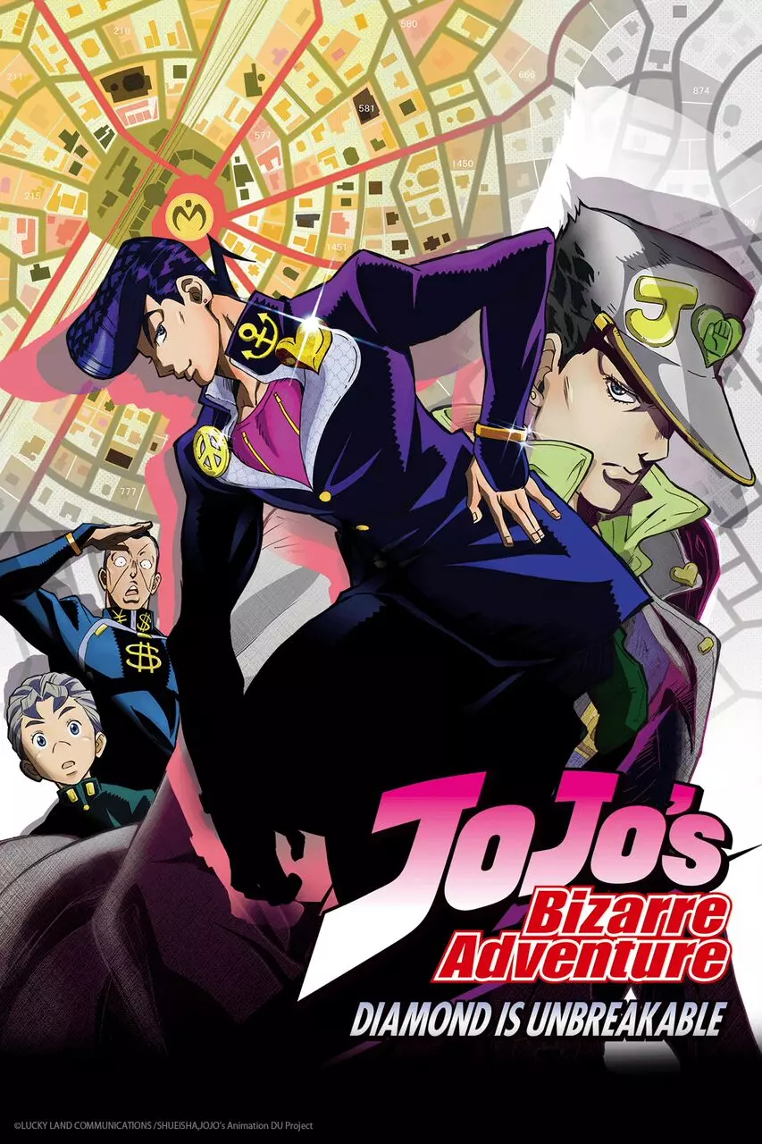 vidéo manga - Jojo's Bizarre Adventure - Diamond is Unbreakable