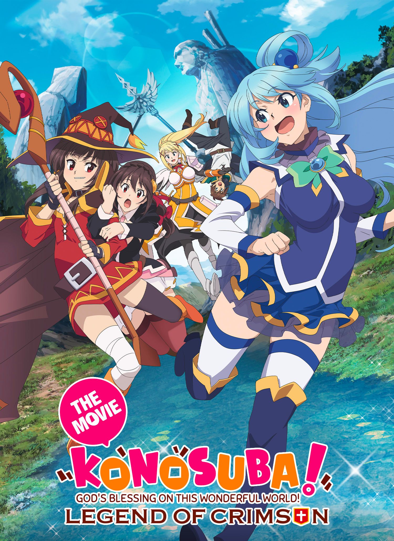 Kono Subarashii Sekai Ni Shukufuku Wo Saison 3 Konosuba - God's blessing on this wonderful world! - Legend of Crimson - Film - Série TV 2019 - Manga news