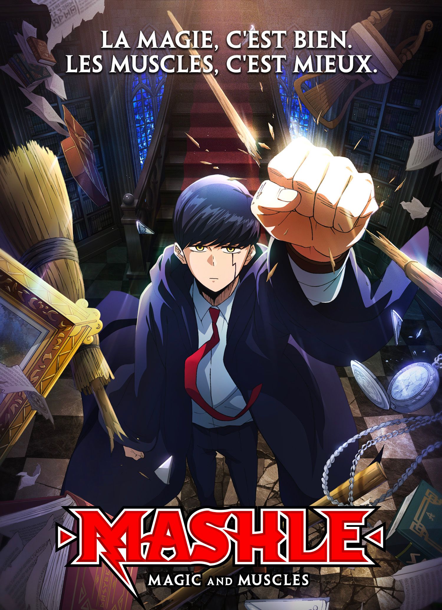 Où regarder les épisodes de Mashle: Magic and Muscles en streaming