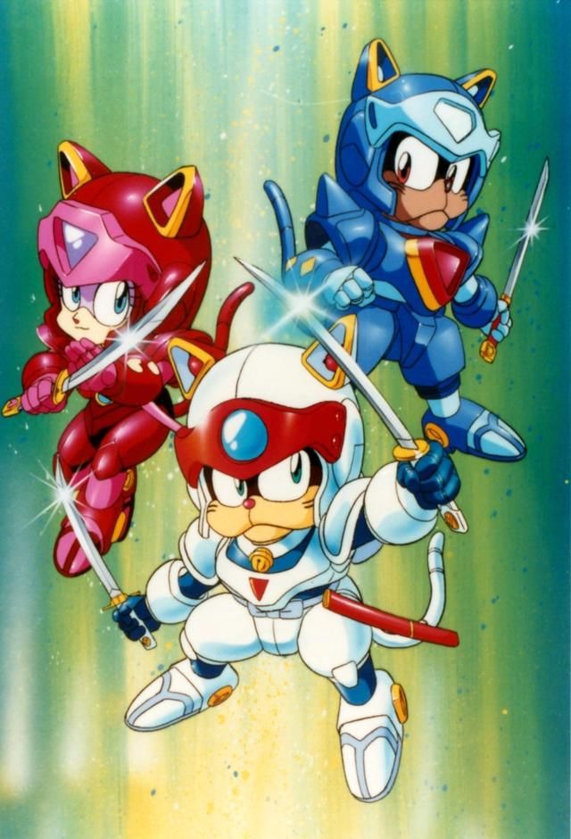 Samouraï Pizza Cats Serie TV 1990 Manga news