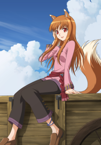 Spice and Wolf Spice-_-wolf-anime-docomo