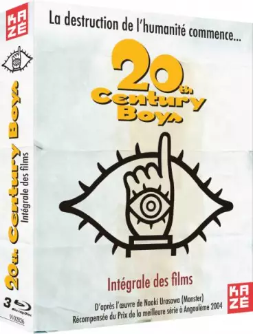 vidéo manga - 20th Century Boys - 3 films Intégrale - Blu-Ray