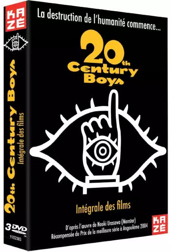 vidéo manga - 20th Century Boys - 3 films Intégrale