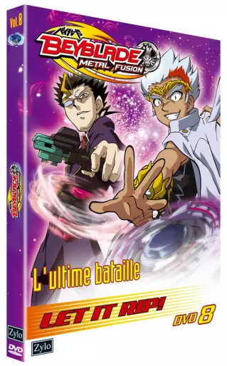 vidéo manga - Beyblade Metal Fusion Vol.8